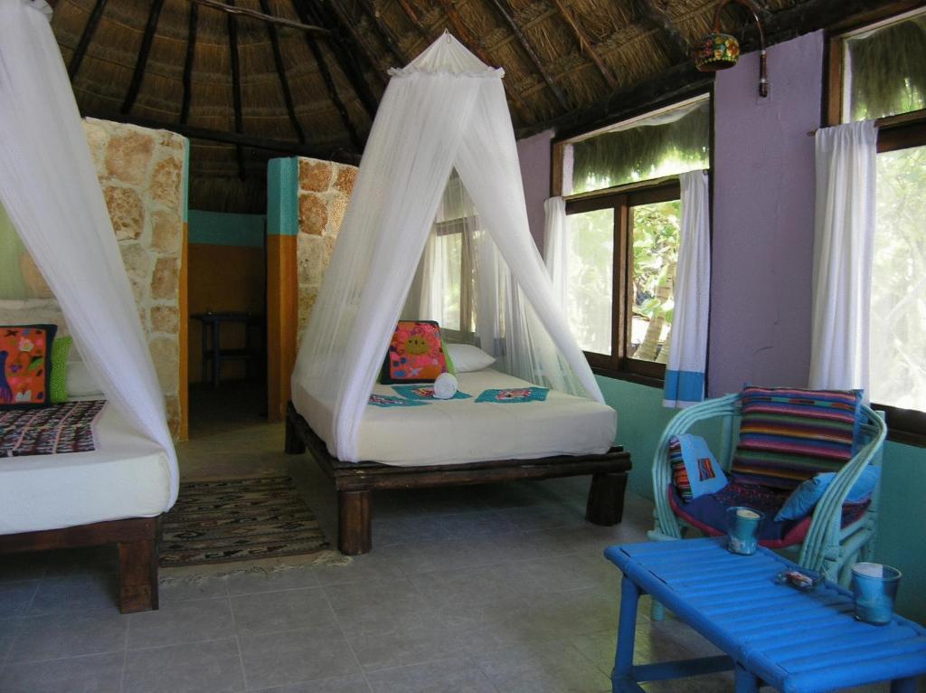 Hemingway Romantic Eco Resort Tulum Szoba fotó